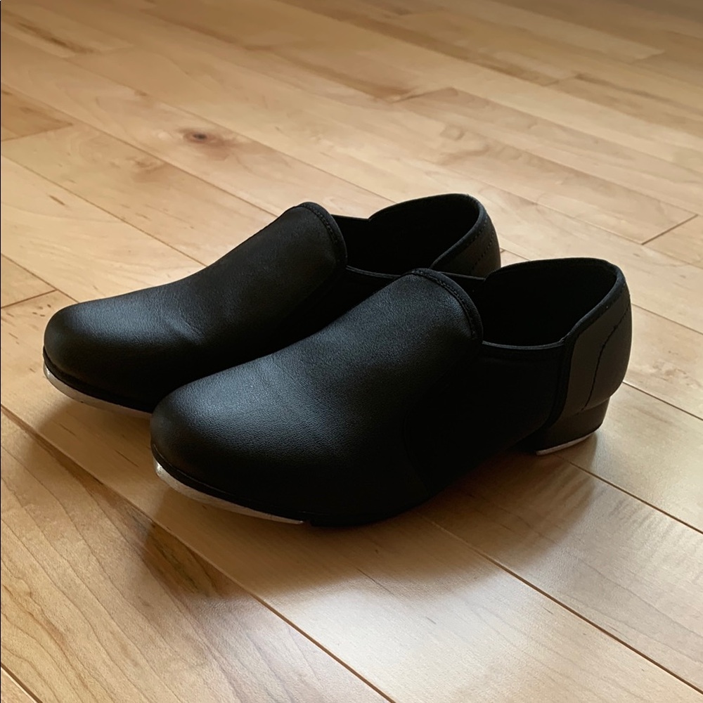 Black Theatricals Kids Tap Shoes
